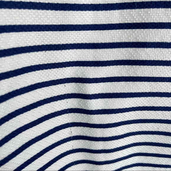 Blue Anthropologie A'hoy Striped Small Short Casual Dress - Picture 5 of 11